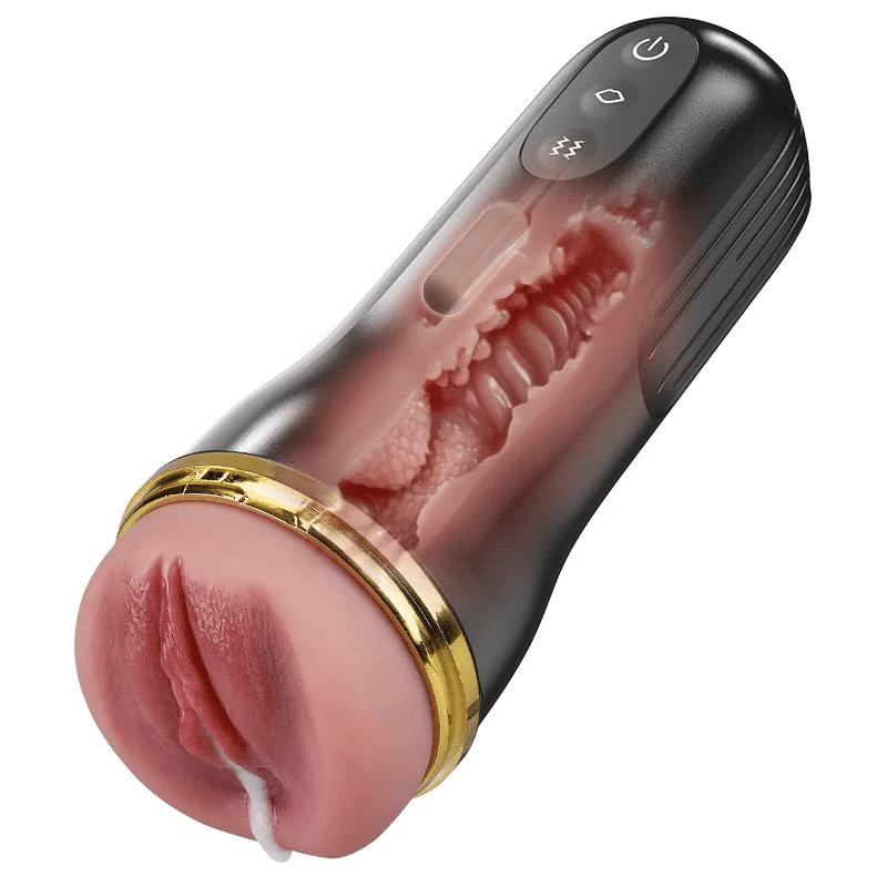 XPGear XV6 Compact Vibrating Stroker — Realistic Sleeve & Pocket Grip